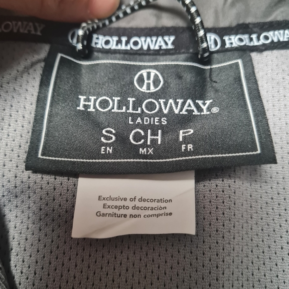 Holloway Ladies Series X Quarter Zip Pullover Jacket Women's Gray Size S - Picture 8 of 16